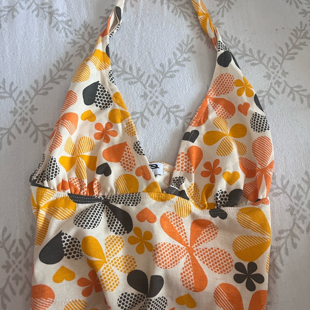 RSQ Cropped Halter Top